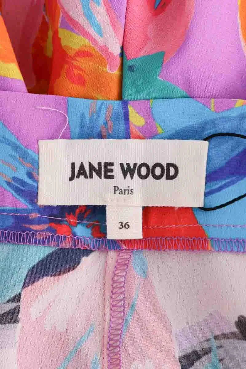 Pantalon Jane Wood Violet en Synthétique