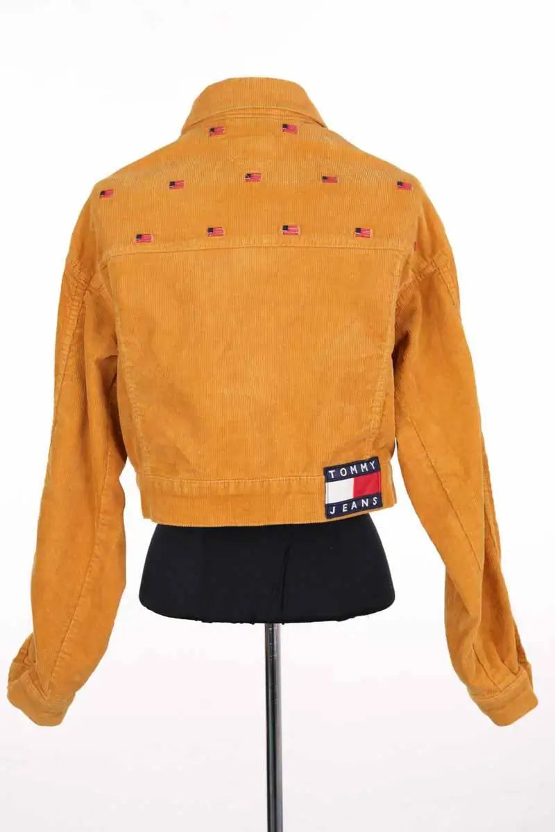 Veste Tommy Hilfiger Jaune en Coton