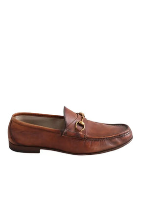 Mocassins Gucci Camel en Cuir, taille 43 - Seconde Main