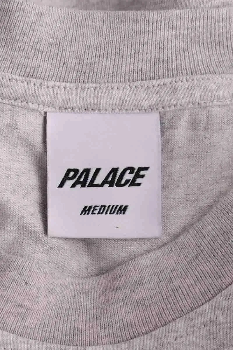 T-shirt PALACE Gris en Coton