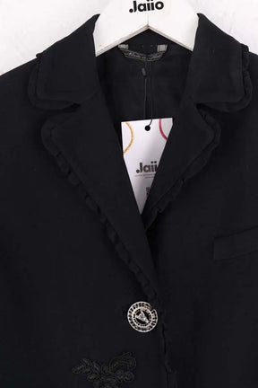 Blazer Versace Noir en Synthétique