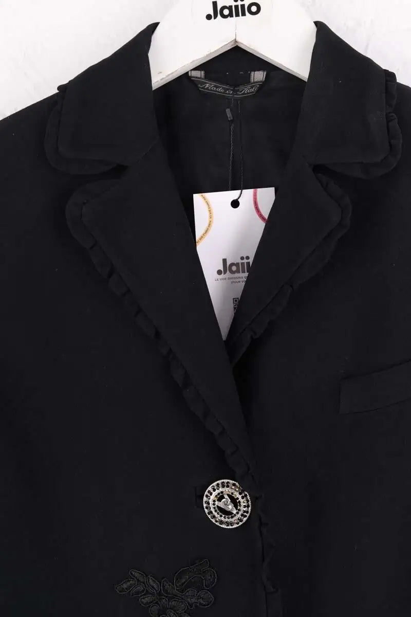 Blazer Versace Noir en Synthétique