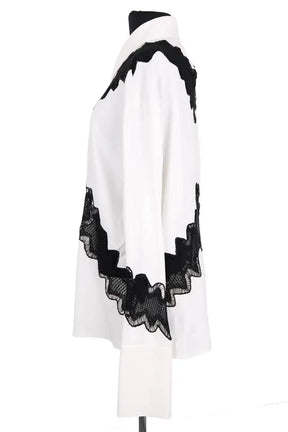 Chemise ANOTHER TOMORROW Blanc en Viscose