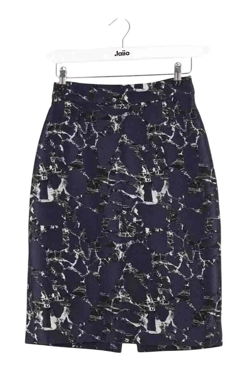 Jupe Balenciaga Marine en Coton, taille XS - Seconde Main