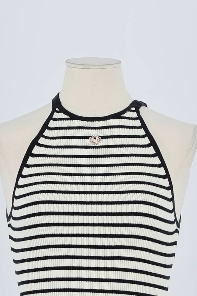 Top sans manche Maje  Blanc