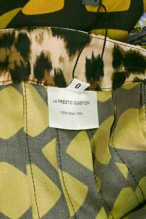 Jupe La Prestic Ouiston Doré en Soie