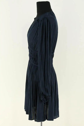 Robe Maje Bleu en Synthétique
