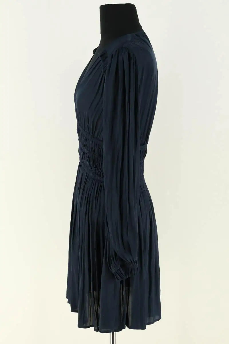Robe Maje Bleu en Synthétique