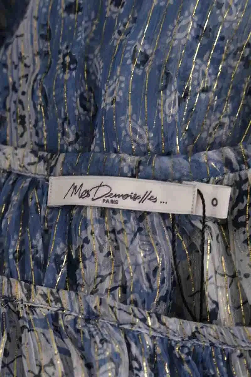 Blouse Mes Demoiselles Bonnie Bleu en Viscose