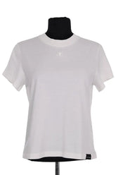 T-shirt Courrèges T-shirt AC Ecru en Coton, taille S - Seconde Main