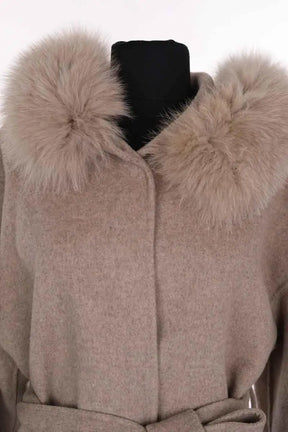 Manteau Max Mara Beige en Laine