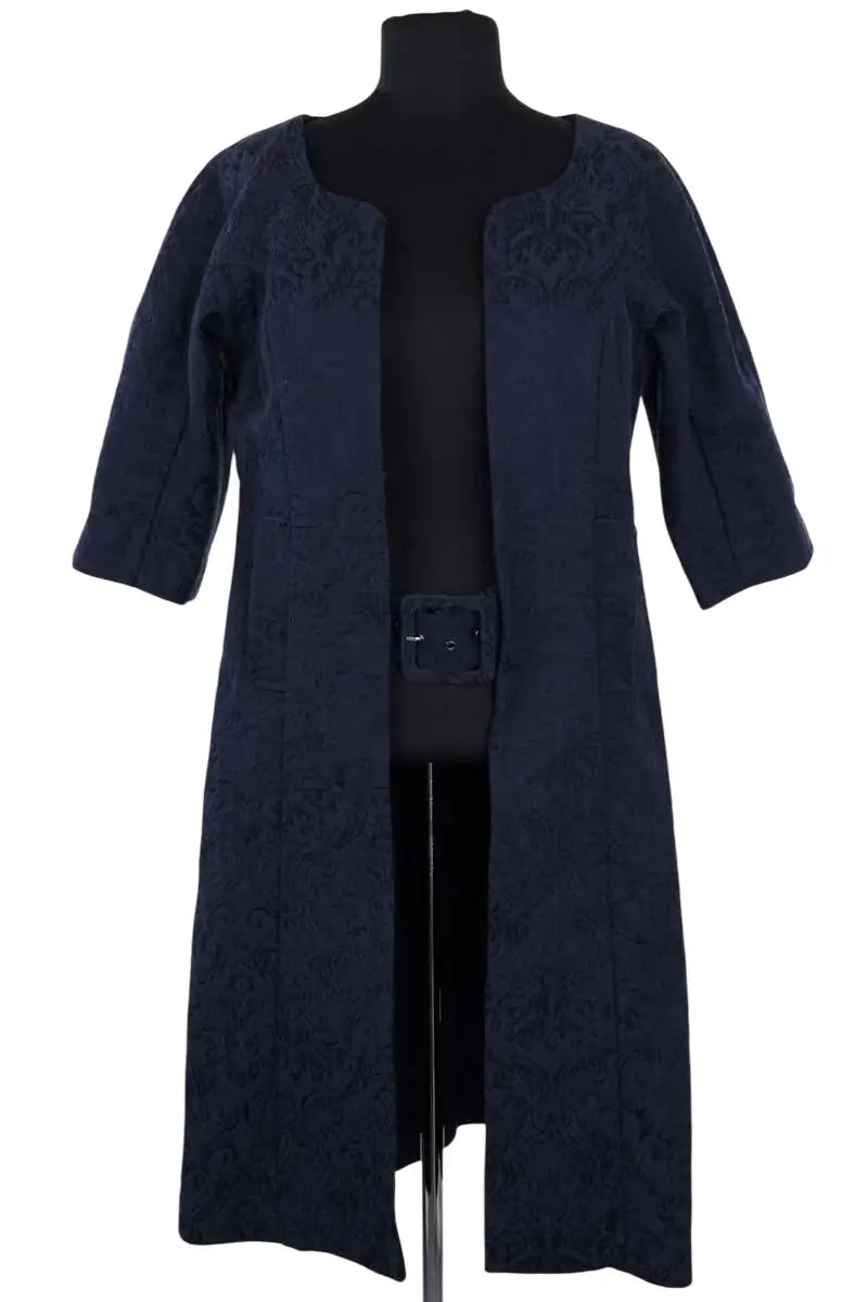Manteau Manoush Marine en Coton, taille M - Seconde Main