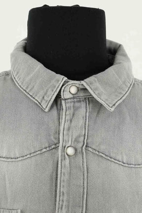 Chemise Ba&Sh Gris en Coton