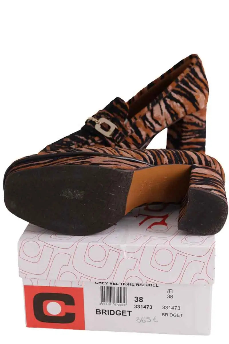 Talons Carel Bridget Marron en Cuir