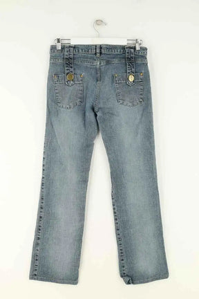 Jean bootcut Dolce & Gabbana Bleu en Coton