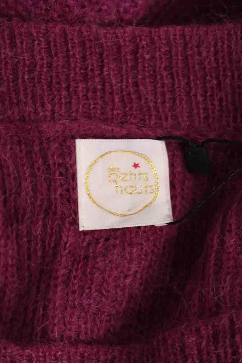 Pull Des Petits Hauts Violet en Laine