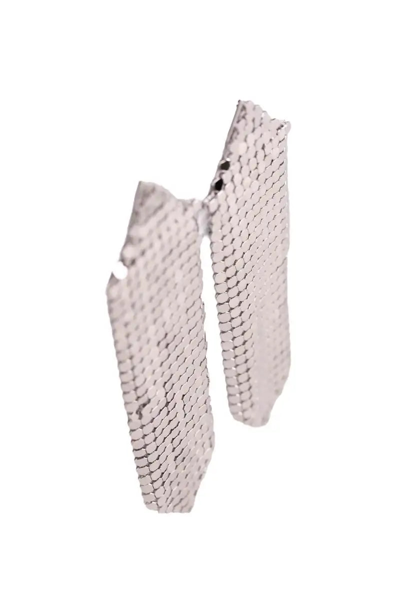 Boucles d'oreilles Paco Rabanne Argent en Acier