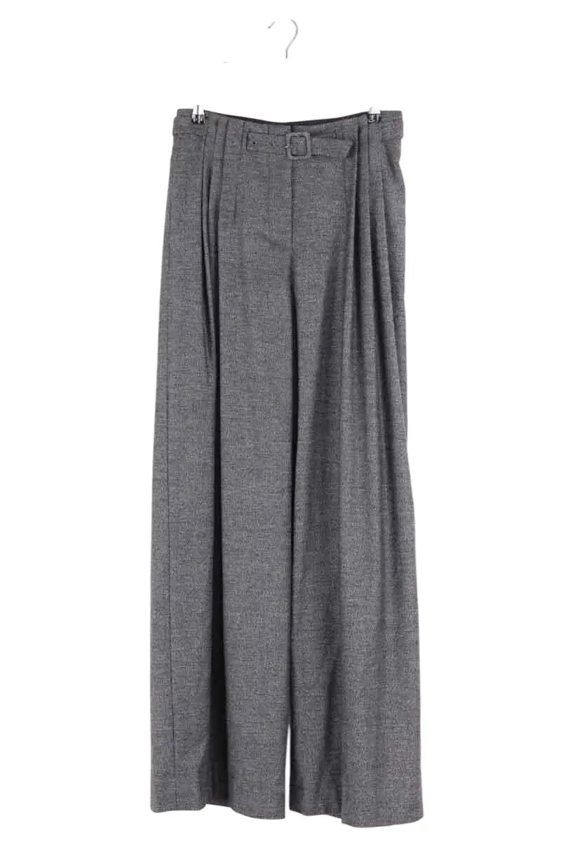 Pantalon large Emporio Armani Anthracite en Synthétique, taille XS - Seconde Main