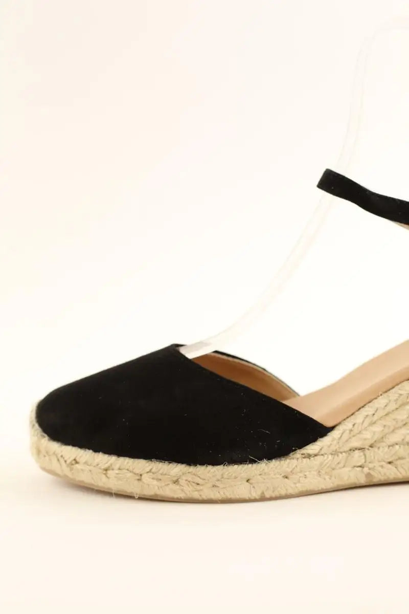 Sandales LK Bennett Marissa Noir en Daim