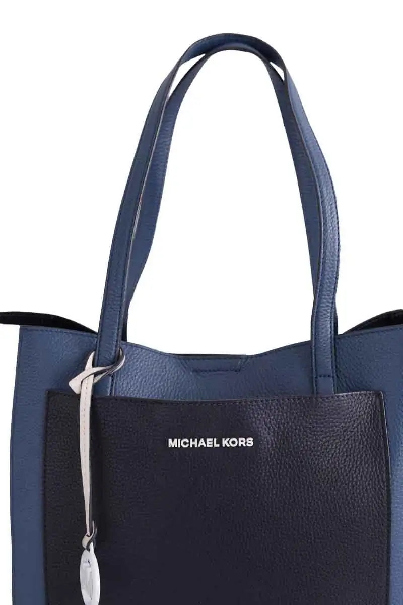 Cabas Michael Kors Bleu en Cuir