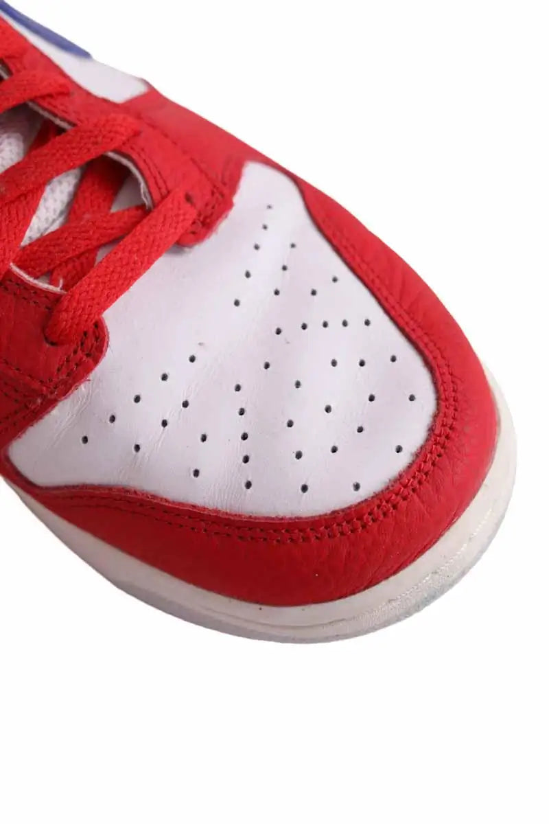 Baskets Nike Rouge en Cuir