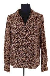 Chemise Balzac Marron en Viscose, taille S - Seconde Main