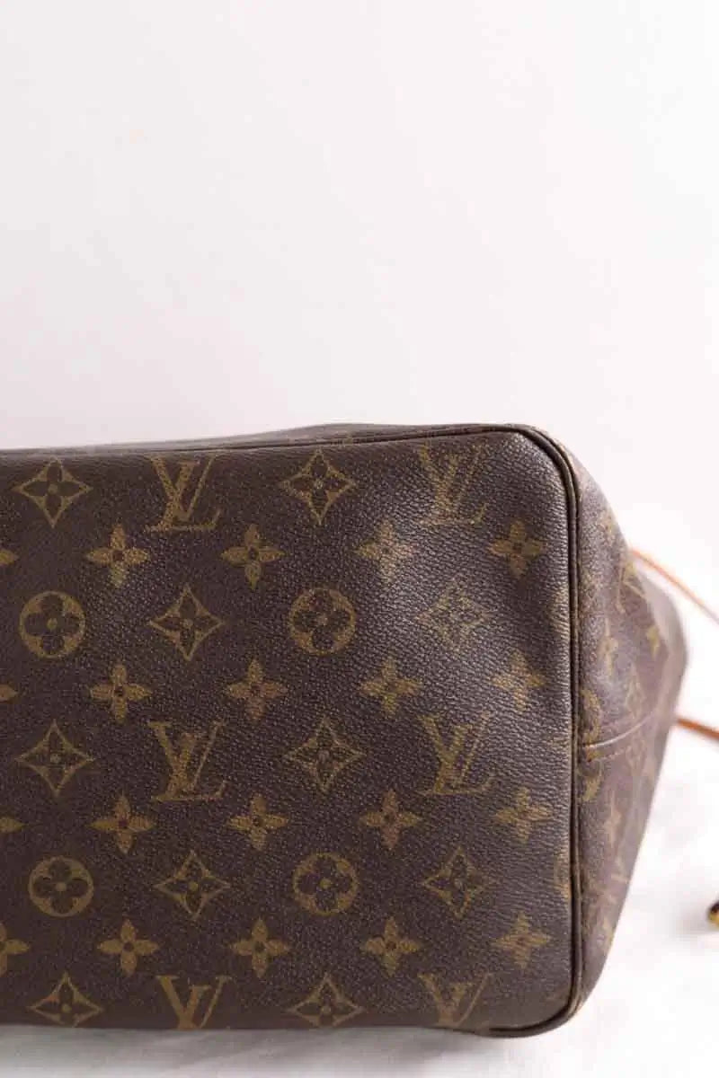 Cabas Louis Vuitton The Graphic Neverfull GM Marron en Cuir