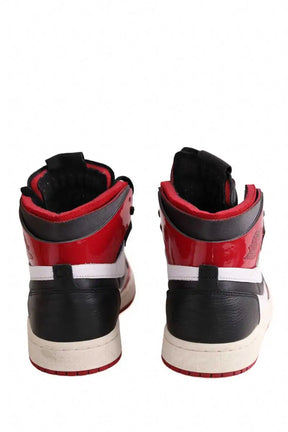 Baskets Nike Rouge en Cuir