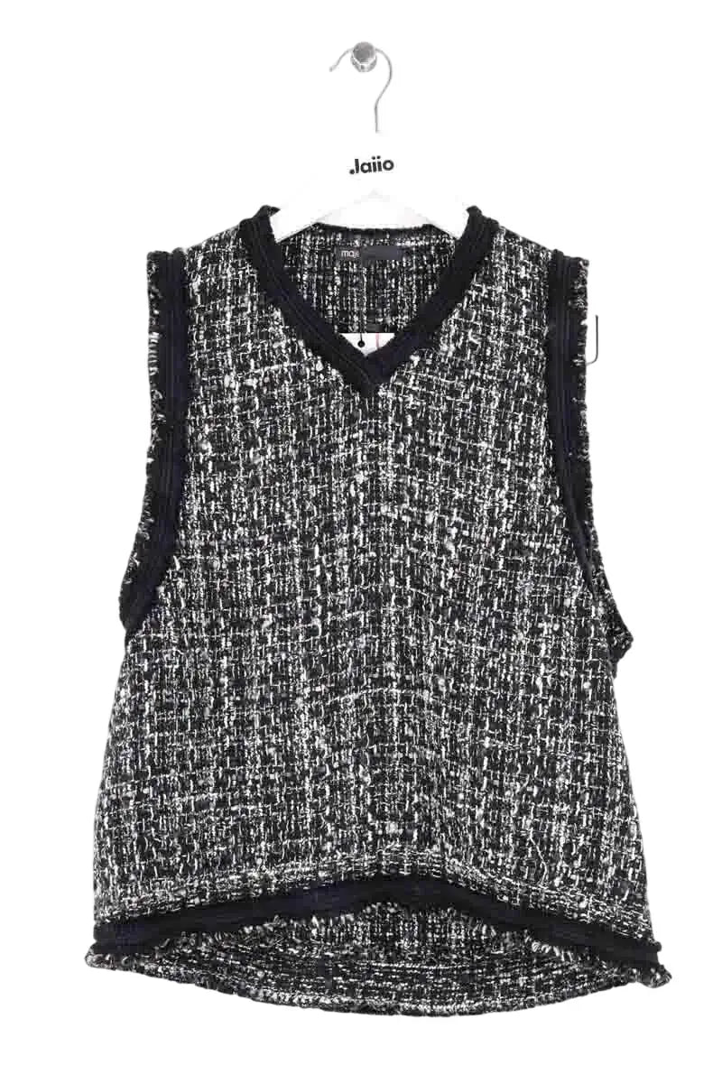 Top Maje Noir en Synthétique, taille XS - Seconde Main
