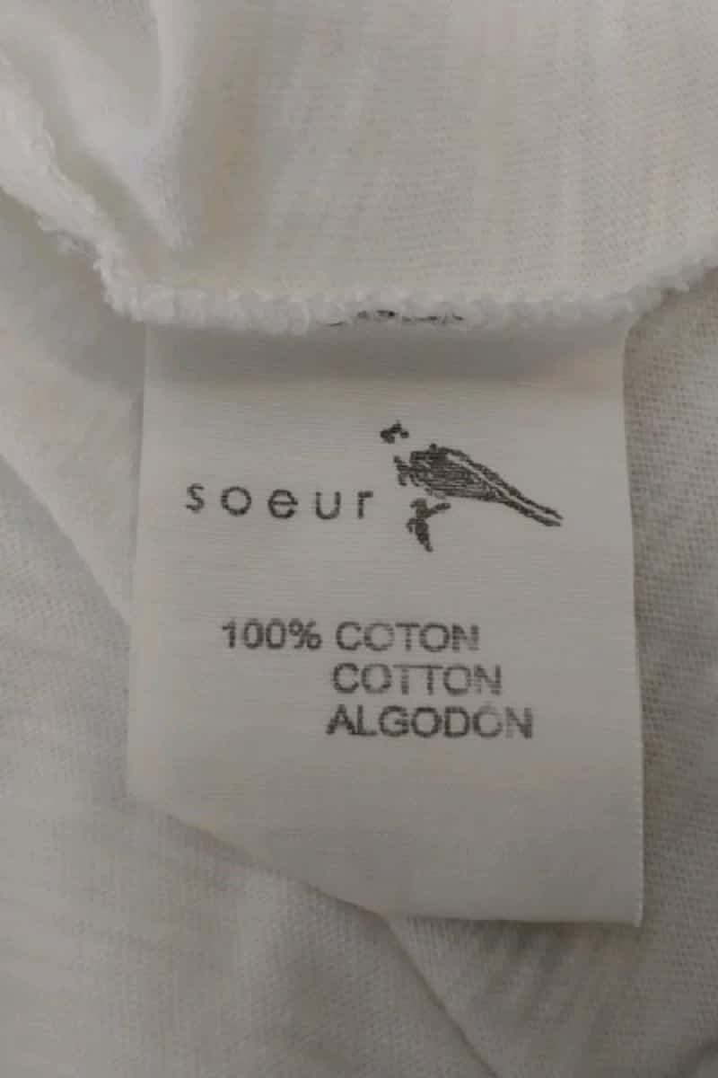 T-shirt Soeur  Blanc