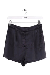 Mini short La Perla Noir en Soie, taille M - Seconde Main