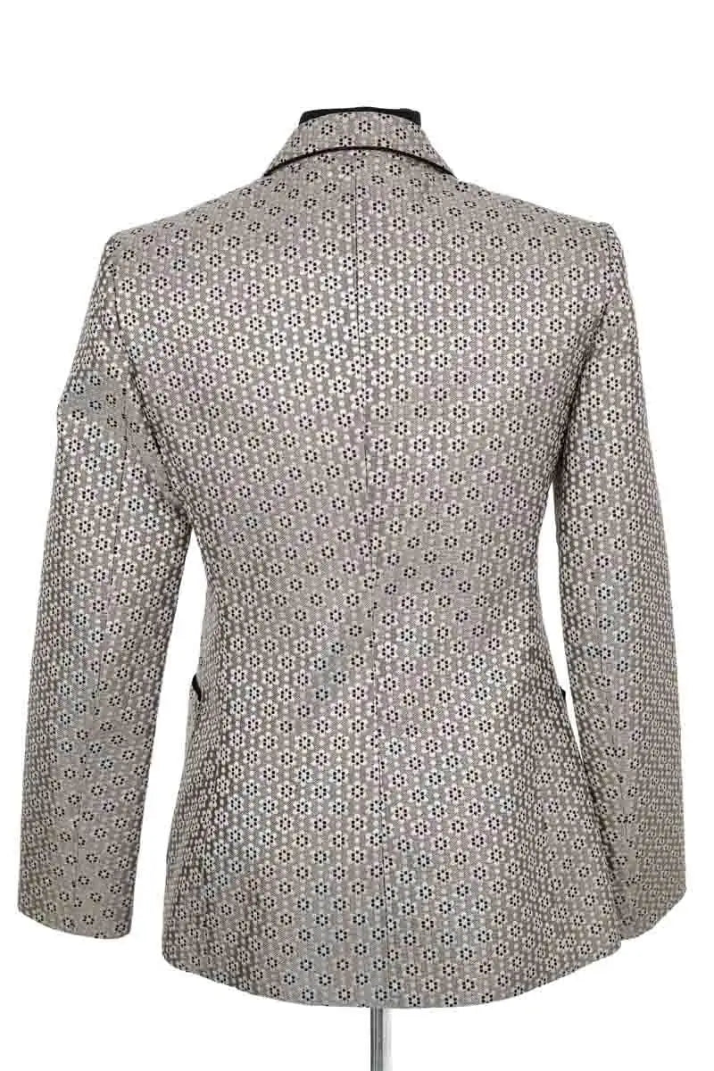 Blazer Maje Doré en Synthétique
