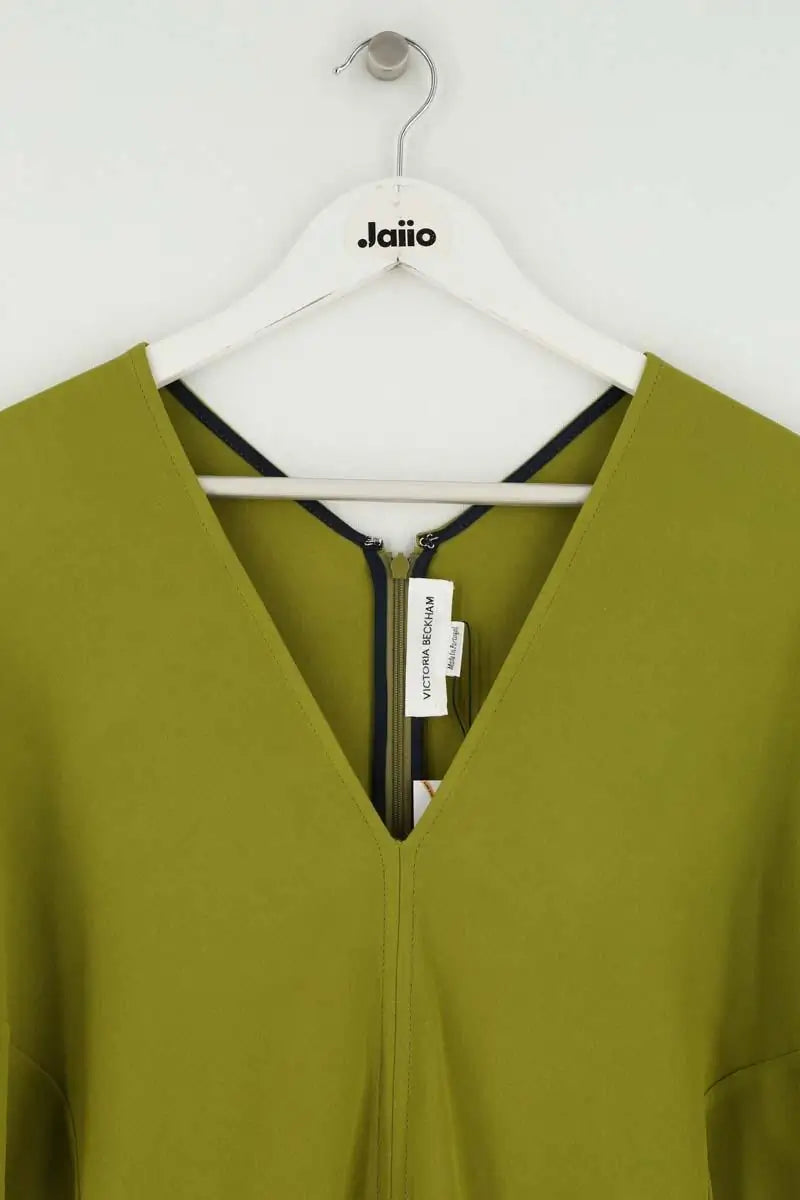 Robe Victoria Beckham Vert en Synthétique