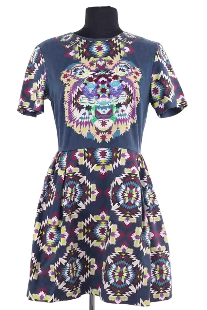 Robe Manoush Marine en Coton, taille S - Seconde Main