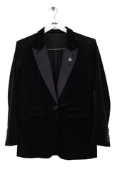 Blazer The Kooples Noir en Velours, taille S - Seconde Main