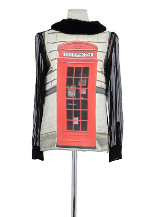 T-shirt Moschino  Rouge