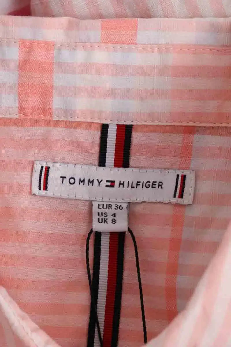 Chemise Tommy Hilfiger Rose en Coton