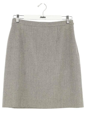 Mini jupe Moschino Gris en Laine, taille XL - Seconde Main