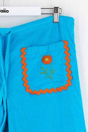 Pantalon large La Veste  Bleu