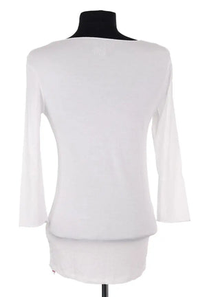 Top Majestic Filatures Blanc en Viscose