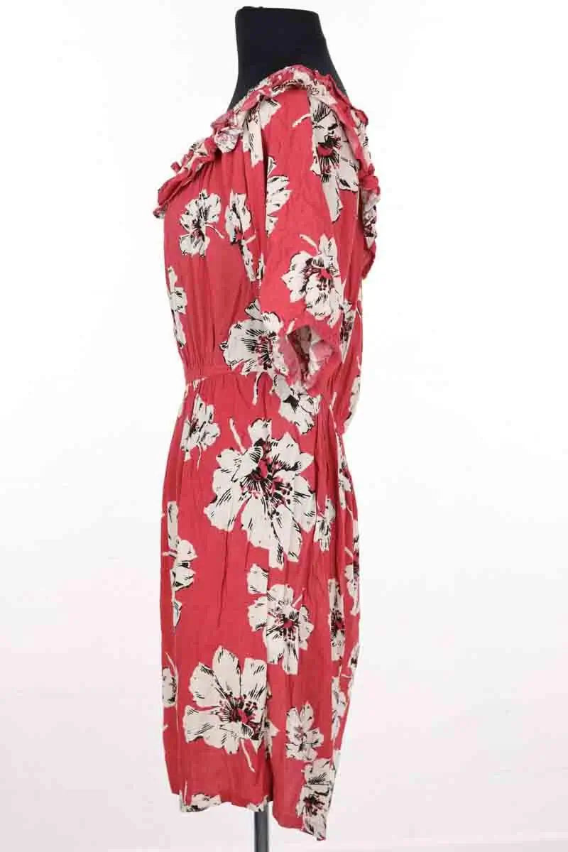 Robe Ba&Sh Rouge en Viscose
