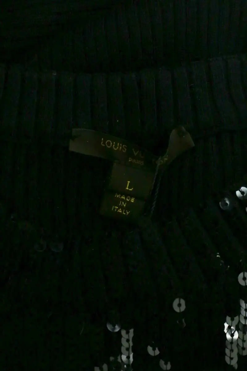 Robe Louis Vuitton Noir en Paillettes