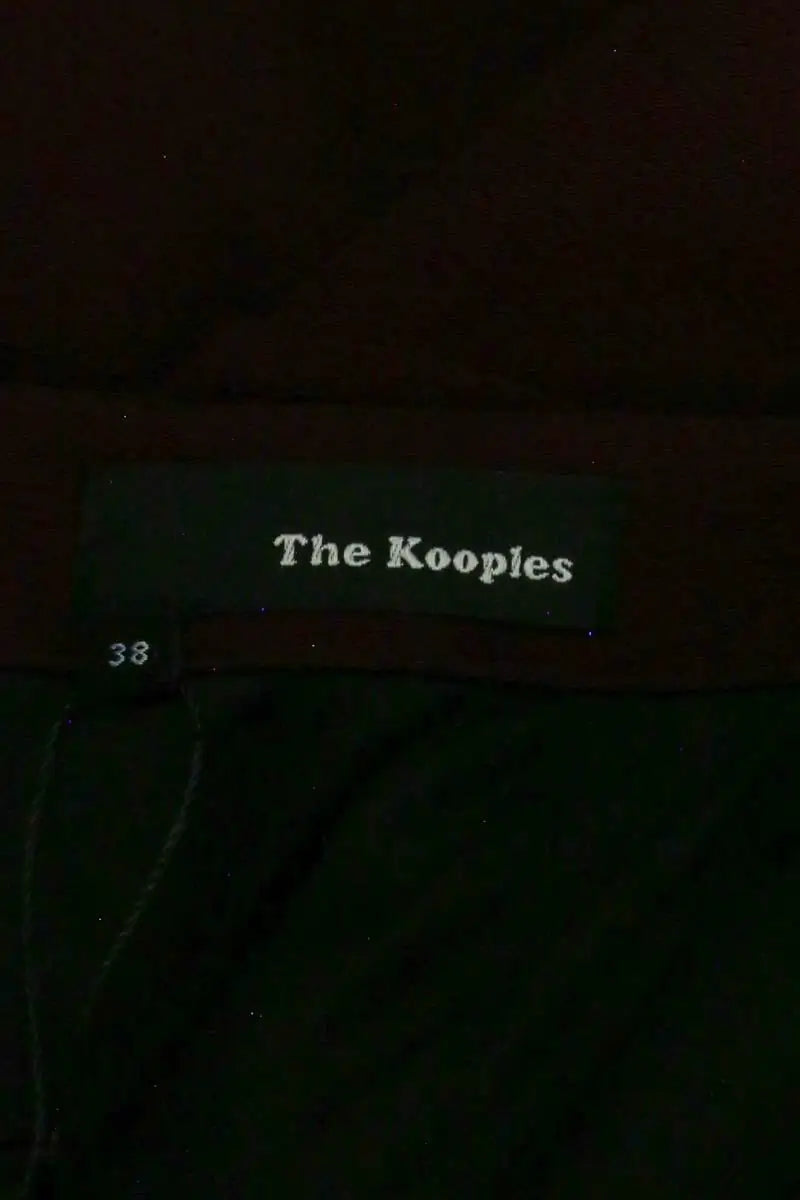 Mini jupe The Kooples Bordeaux en Viscose