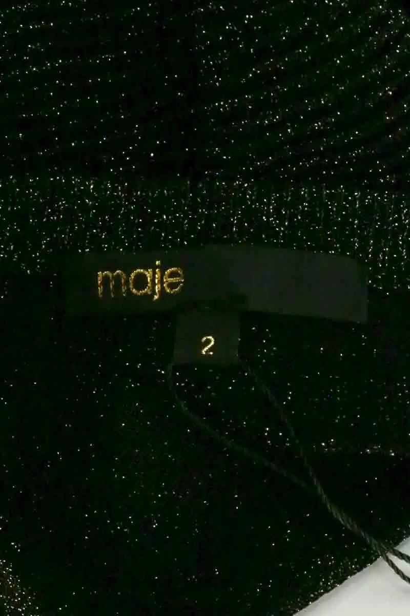 T-shirt Maje Noir en Viscose