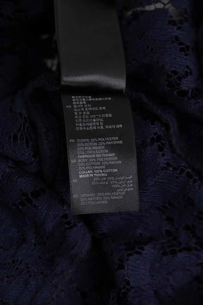 Chemise Sandro Marine en Synthétique