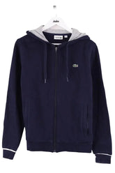 Gilet Lacoste Marine en Coton, taille L - Seconde Main