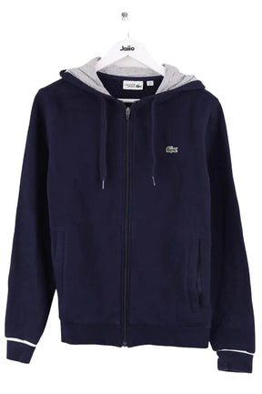 Gilet Lacoste Marine en Coton, taille L - Seconde Main
