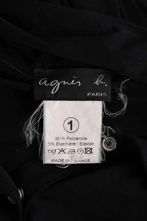 Robe Agnès B. Bleu en Synthétique