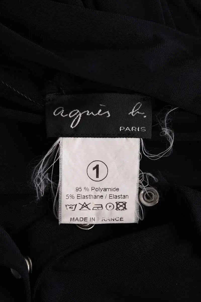 Robe Agnès B. Bleu en Synthétique