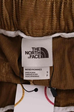Pantalon droit The North Face Camel en Velours